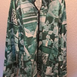 Green UFC Graphic Sweatshirt/Jacket